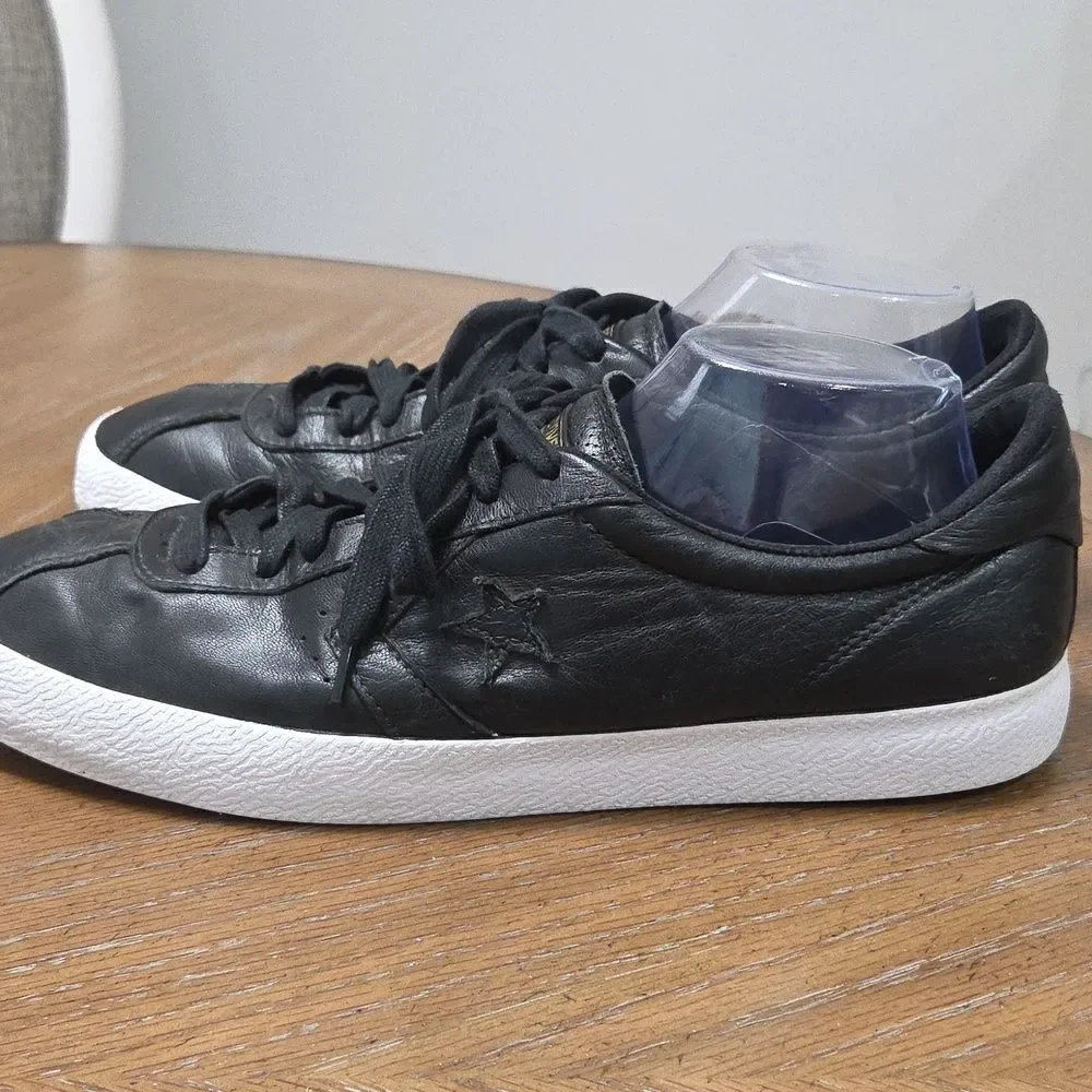 Converse Cons KA3 Black Kenny Anderson Leather Sneakers 12M/13.5W Size - Picture 3 of 10